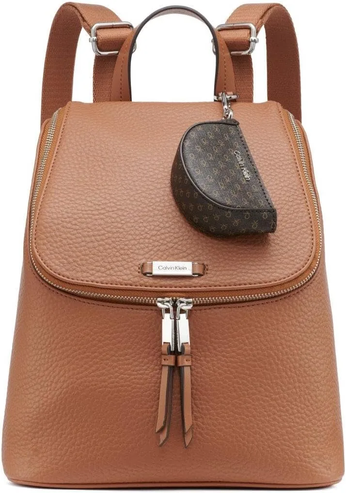 Calvin Klein Zulle Organizational Backpack, Caramel