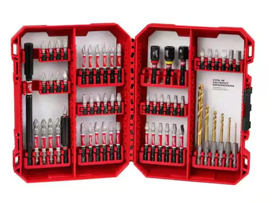 Milwaukee SHOCKWAVE Impact Duty 60-Piece Screw Driver Bit Set – $39.97 (was $49.97, 20% off)