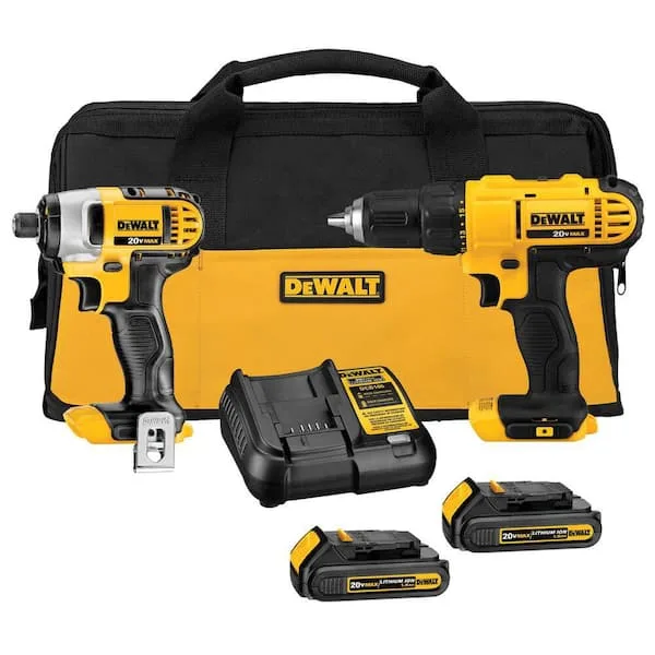 DEWALT 20V MAX Drill/Impact 2-Tool Combo Kit — $239 (was $299)