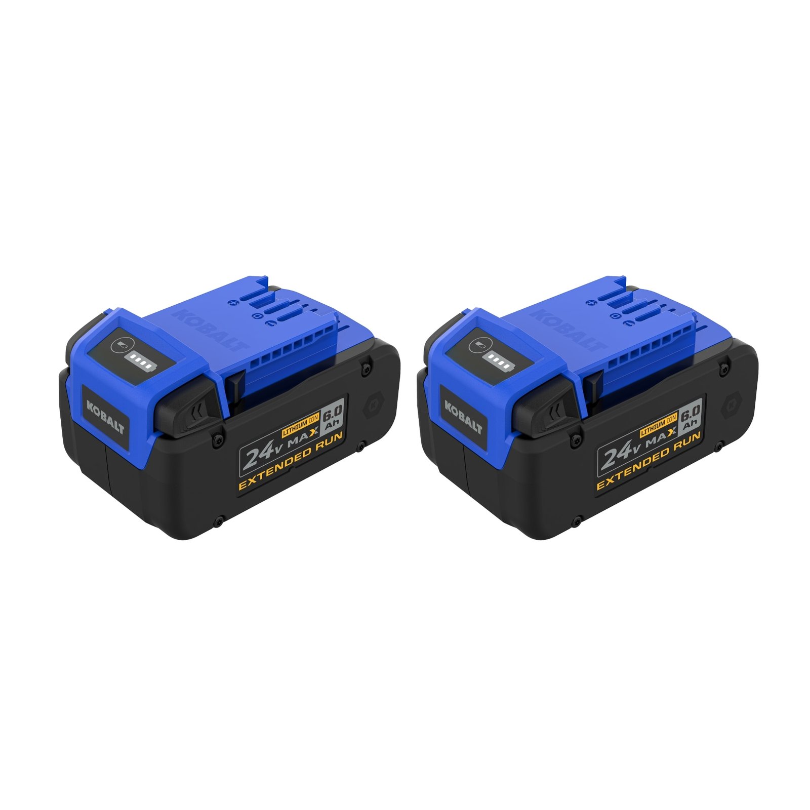 Kobalt 24-Volt 6Ah 2-Pack Lithium Ion Battery – $119 (was $199)