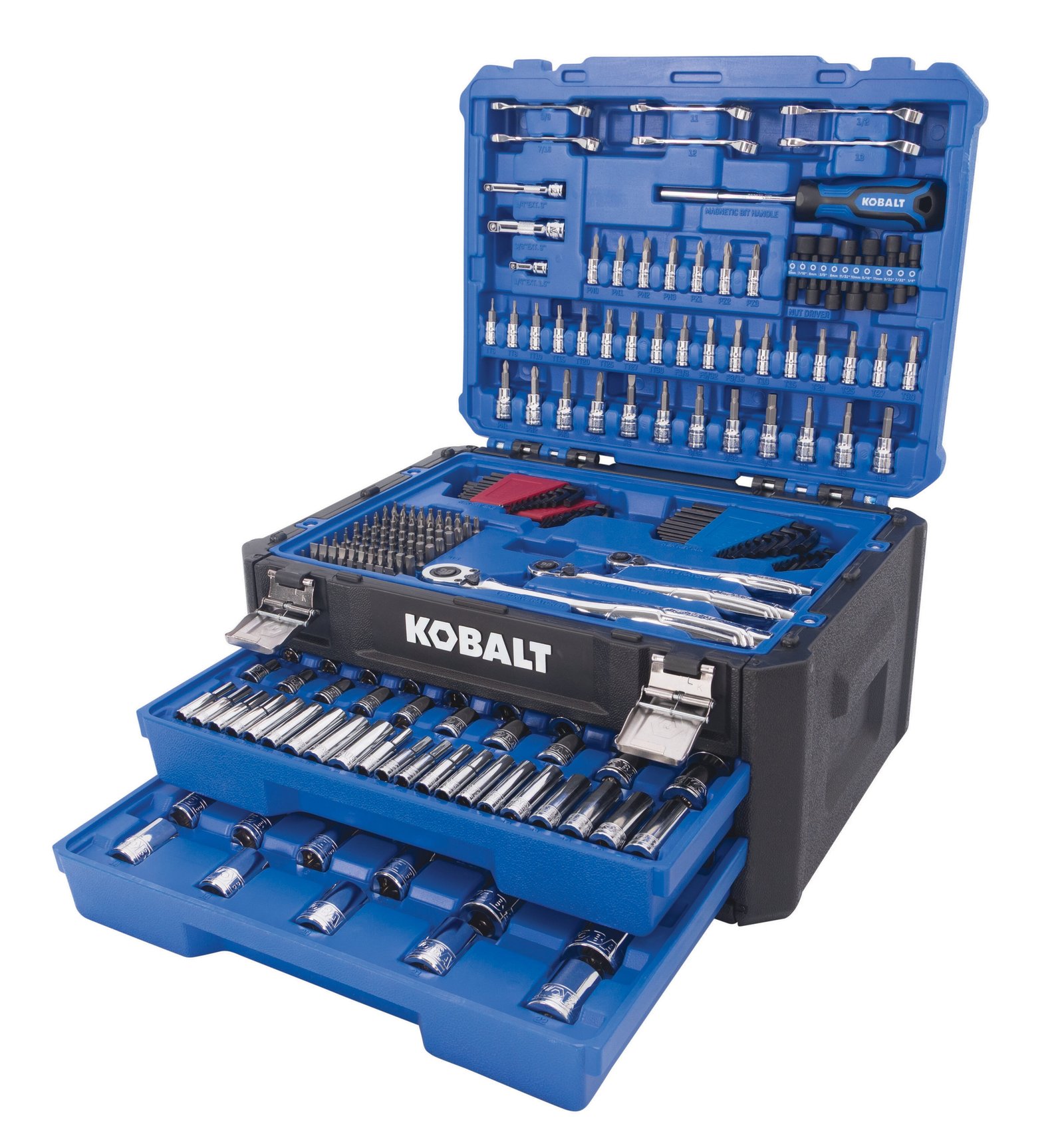 Kobalt 302-Piece Metric and SAE Mechanics Tool Set with Hard Case – $99 (was $149)
