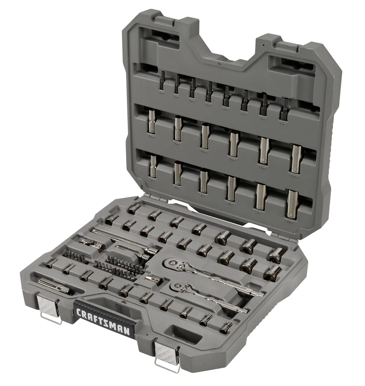 CRAFTSMAN Overdrive 80-Piece Mechanics Tool Set with Hard Case (CMMT99080L)