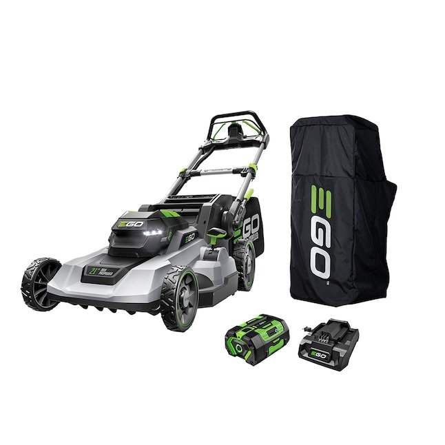 EGO POWER+ 56V 21 in. Self-Propelled Battery Walk Mower with 6.0Ah Battery, Charger & Free Cover