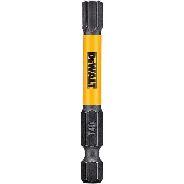 DEWALT FlexTorq 1/4 in. x 2-1/4 in. Torx Impact Driver Bit 2-Pack (DWA2TX40IR2-Z)