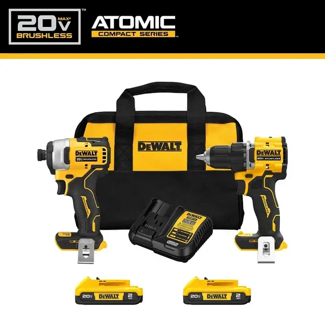 DEWALT® Atomic™ 20-Volt MAX Lithium-Ion Cordless Combo Kit - DCK225D2