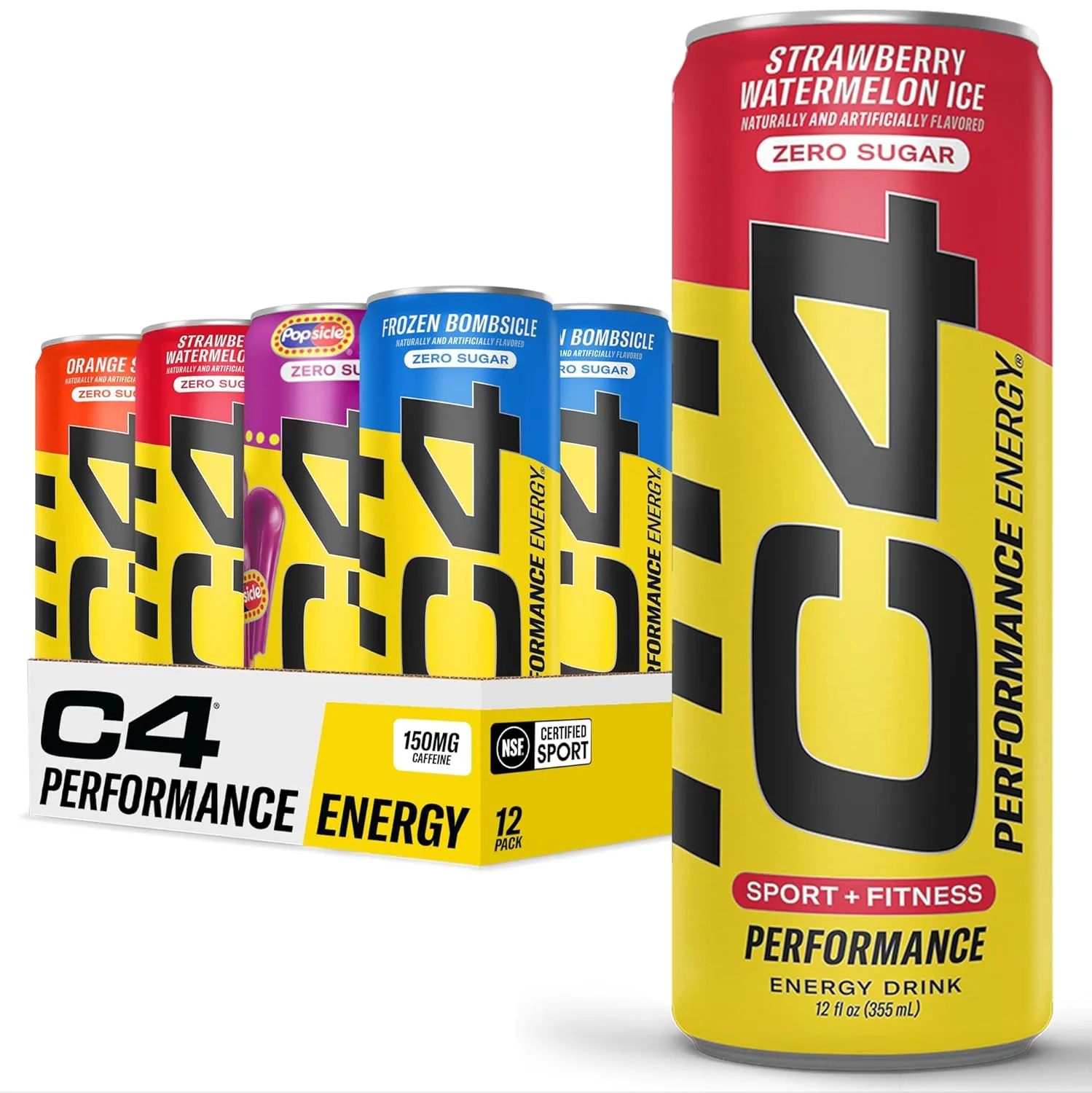 2-Pack 12-Oz Cellucor C4 Performance Energy Drink (Variety Pack)